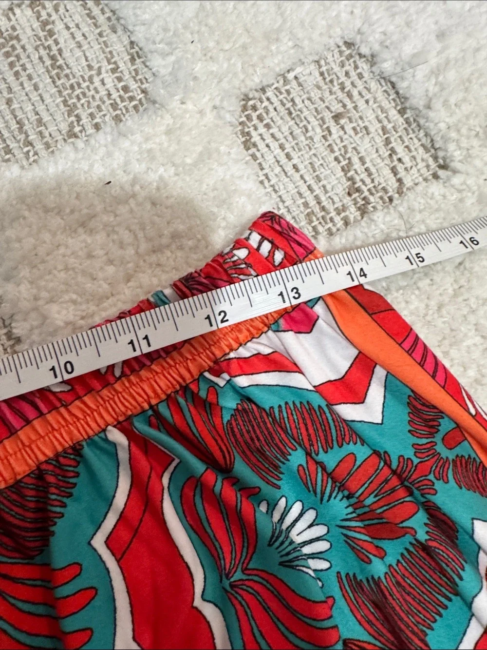 HALFHEART 2-Piece Printed Kimono & Wide-Leg Pants Set L Colorful Resort